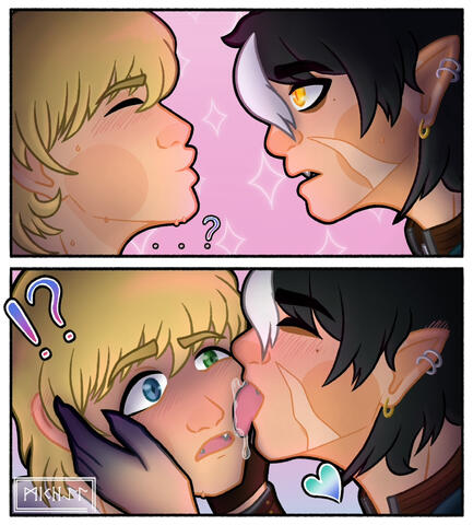 Coloured short comic example