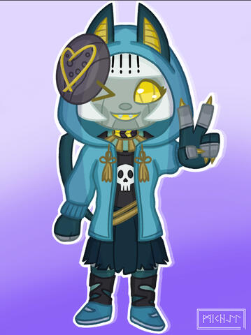 Shaded chibi example